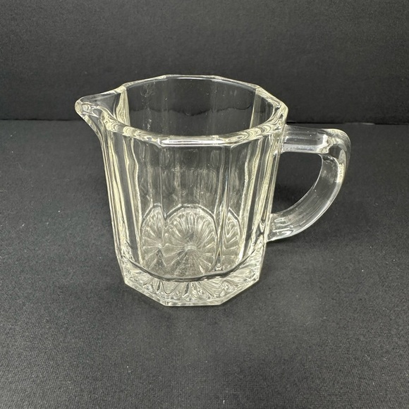 Other - Vintage Indiana Glass Mini Creamer Peerless Colonial Pattern Paneled Sides A2